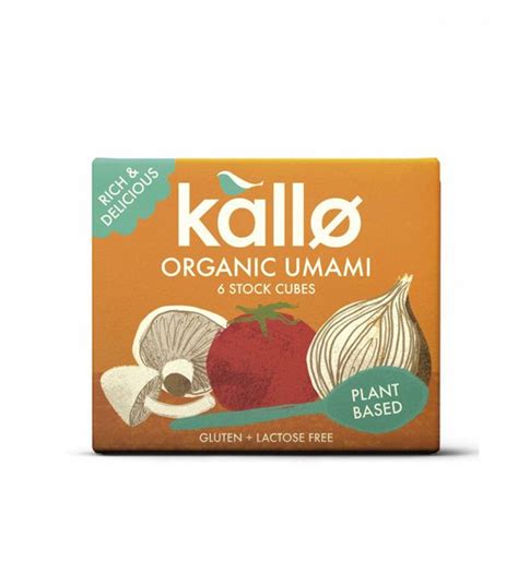 KALLO ORGANIC UMAMI STOCK CUBES – New Earth