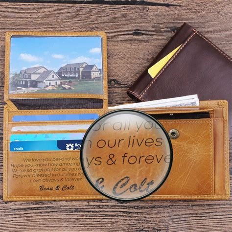 Personalized Wallet for Husband, Wallet for Boyfriend, Boyfriend Wallet, Husband Leather Wallet ...