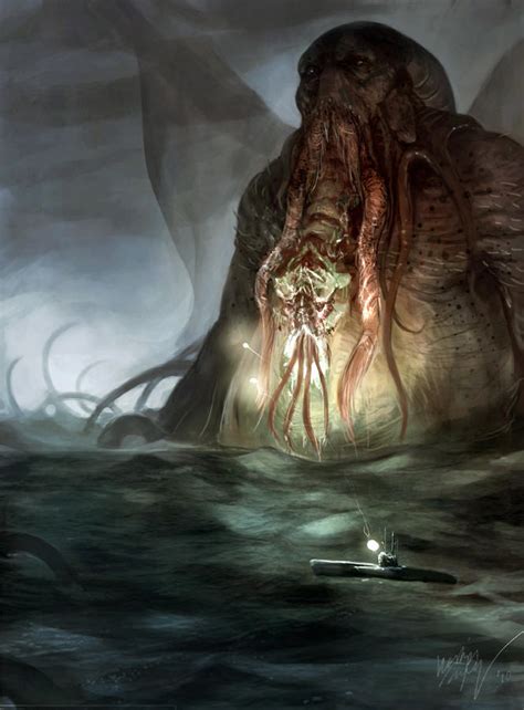 Cthulhu Rises by Odinoir on DeviantArt