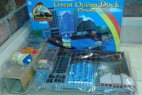 NEW ERTL THEODORE TUGBOAT GREAT OCEAN DOCK PLAYSET | #1821109113 | Theodore tugboat, Tug boats ...