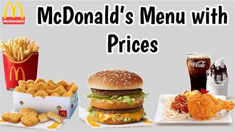 McDo (McDonald’s) Menu Price List 2024 Philippines [UPDATED]