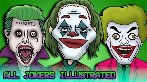 Joker Evolution Illustrated - YouTube