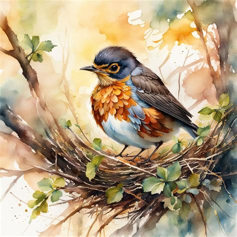 Robin - AI Generated Artwork - NightCafe Creator