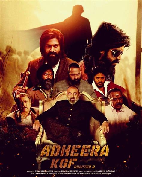 3840x2160px, 4K Free download | kgf chapter 2 sanjay dutt Adheera, kgf 2 poster HD phone ...