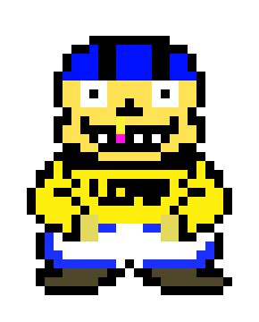 jeffy from underlogan jeffy = sans | Pixel Art Maker