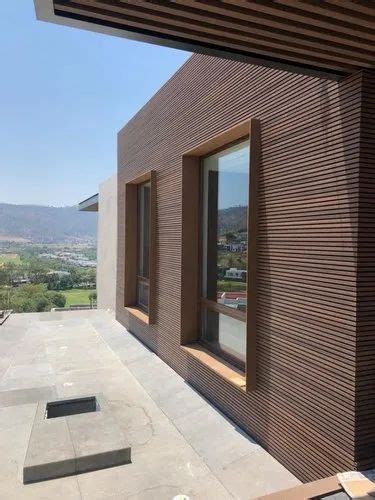 Wpc Outdoor Wall Panel at Rs 210/square feet | WPC wall cladding ...