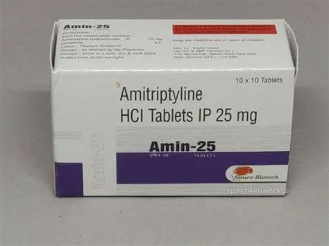 Amitriptyline HCL, Packaging Size: 10*10 Tablets at best price in Nagpur