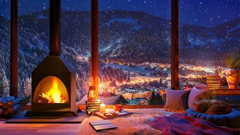 Details more than 66 fireplace cozy winter wallpaper super hot - in ...