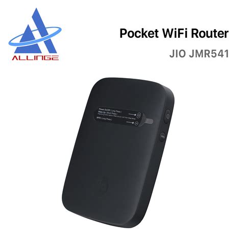 Lyngou LG174 Jiofi Jmr541 4G Portable Wi-Fi Device (Black) Router Hotspot - China Jio WiFi ...