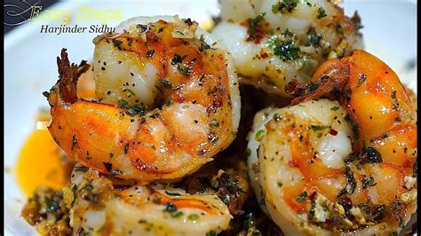 Jumbo Black Tiger Garlic Shrimp Recipe | Tasty & Delicious Jumbo Black T... | Tiger shrimp ...