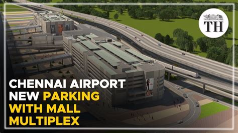 Chennai Airport parking to house mall, multiplex - YouTube