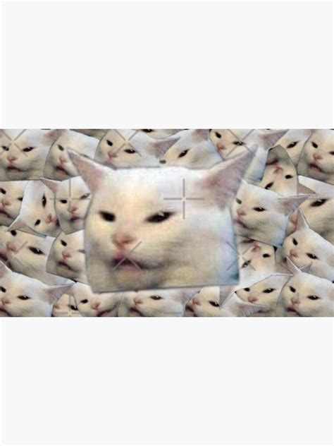 "Confused Cat Meme" Sticker for Sale by Misakichan | Redbubble