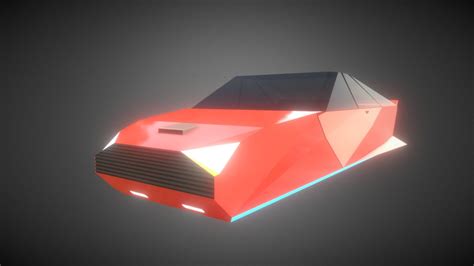Flying Car #1 (Low-Poly) - Download Free 3D model by Mitya Petrov (@mitya-petrov) [a53a3ce ...