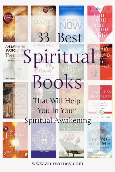 33 Best Spiritual Books For Your Spiritual Awakening | Ann Varney