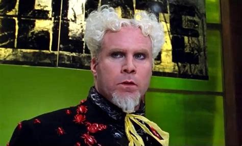 In Zoolander, Mugatu wears a trash bag as a scarf and bow tie. : r/MovieDetails