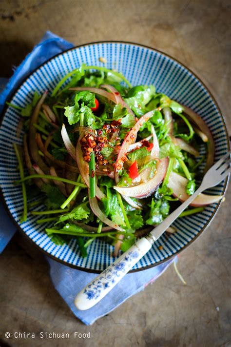 Chinese Coriander Salad - China Sichuan Food