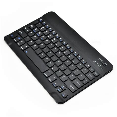 11-inch Portable Bluetooth 3.0 Wireless Keyboard with Touchpad for iPad Android Tablets ...