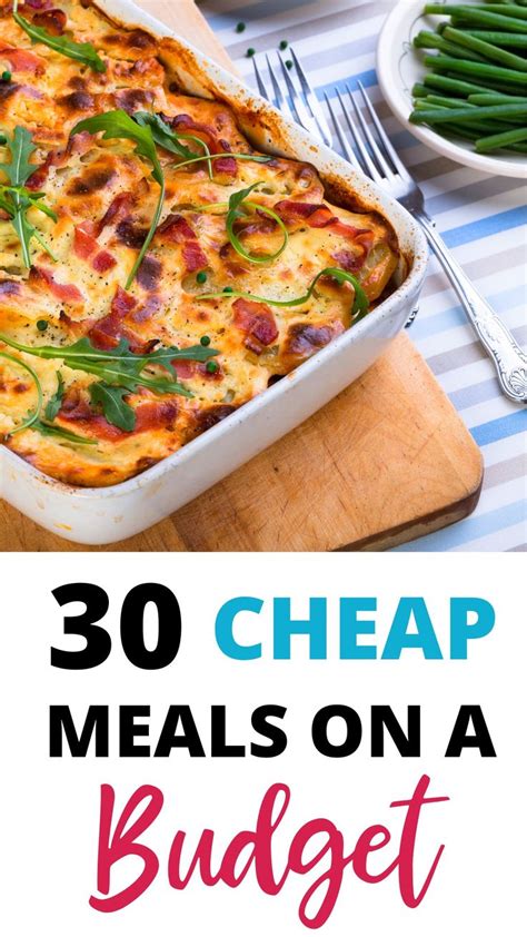 Cheap Meals on a Budget | Quick meals, Budget meals, Meals