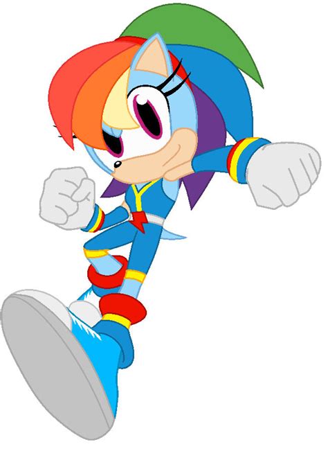 Rainbow Dash (Sonic version) by Eqvinox2 on DeviantArt