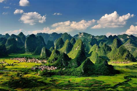 A natural world heritage site, this is the #karst landform in Dacai, Guangxi : r/Sino