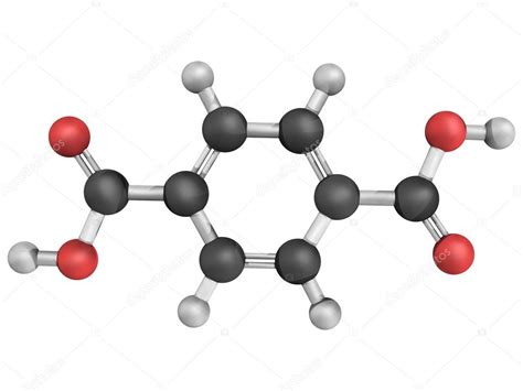 Chemical structure of terephthalic acid Stock Photo by ©ibreakstock ...