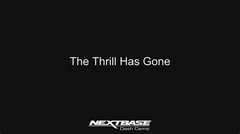 The Thrill Has Gone | The thrill is gone The thrill is gone … | Flickr