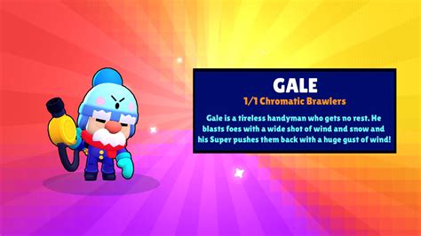 I got gale from brawl box :) : r/Brawlstars