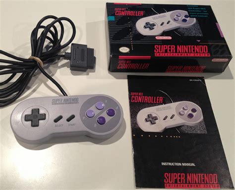 SNES Super Nintendo Original Controller Complete | DKOldies