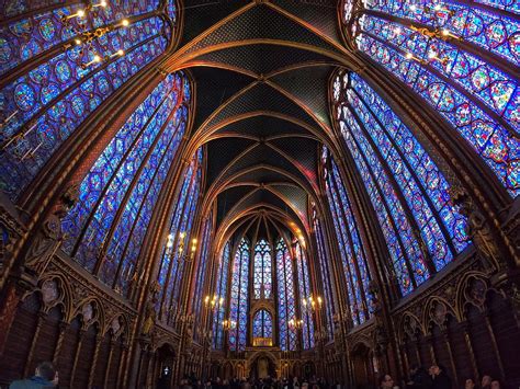 Sainte-Chapelle Stained Glass - Paris - France Photograph by Bruce ...