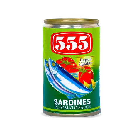 555 Sardines in Tomato Sauce 155g - SDC Global Choice