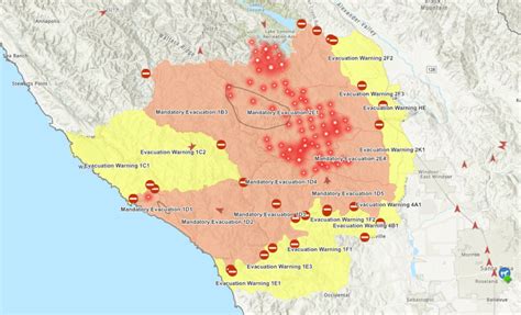 Sonoma County Fire Map: Keeping You Informed - World Map Colored Continents