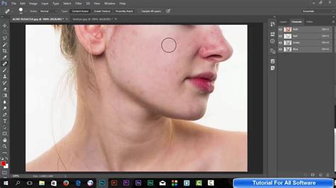 Adobe Photoshop CC 2017 (Class-08) Spot Healing Brush Tool, | Photoshop, Photoshop tutorial ...