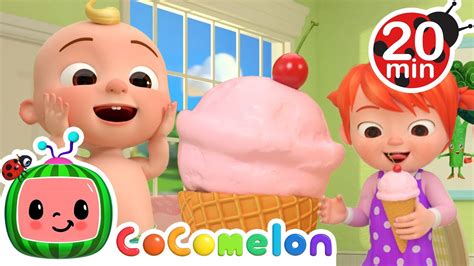 Fresh Ice Cream Song | CoComelon | Sing Along | Nursery Rhymes and Songs for Kids - YouTube