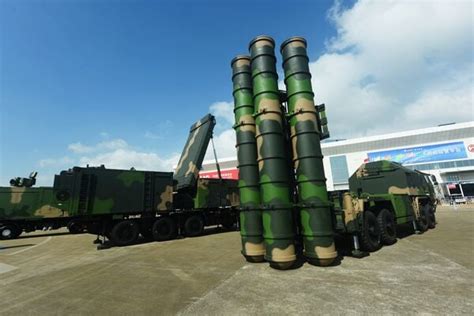 China unveils air-defence missile systems