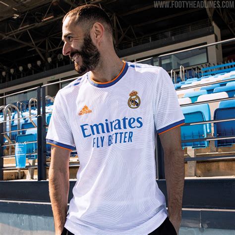 Real Madrid 21-22 Home Kit Released - Footy Headlines