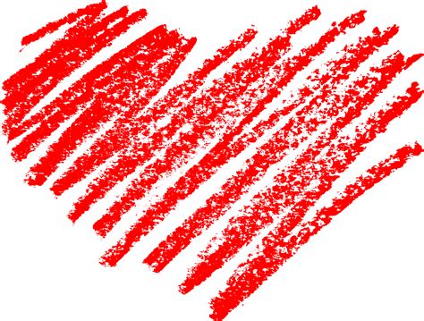 5 Scribble Heart (PNG Transparent) | OnlyGFX.com