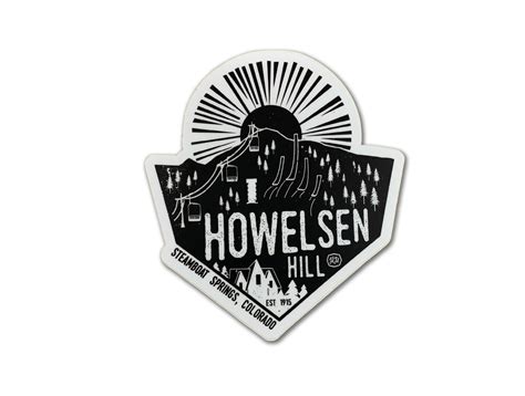 Howelsen Hill Sticker — OHANA | Mountains. Beach. Adventure.