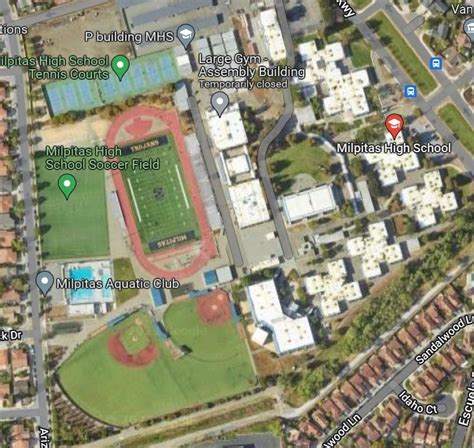 Milpitas High School Stadium & Fields - Sports Facility in Milpitas, CA ...