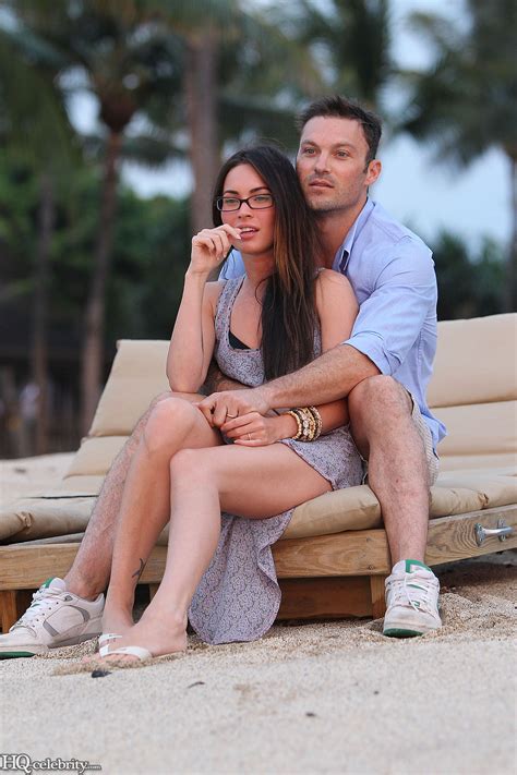 Megan fox: Megan Fox With Husband Brian Austin Green Stills