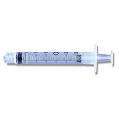 BD Luer-Lok Syringe with Luer-Lok Tip, 3 mL