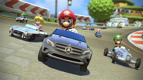 Look! Mario And Gang Now Drives Sweet, Iconic Mercedes-Benz Cars In ...