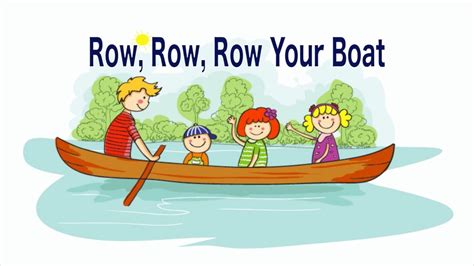 Row, Row, Row Your Boat Lyrics Song - YouTube