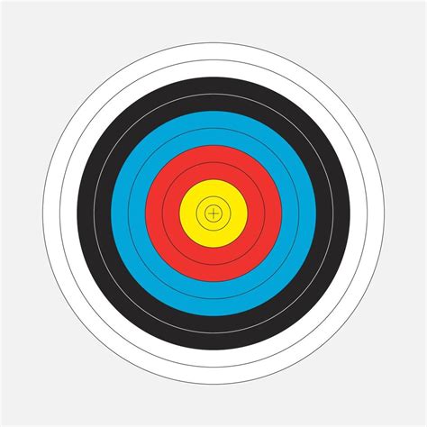 Bullseye target vector illustration design 21015288 Vector Art at Vecteezy