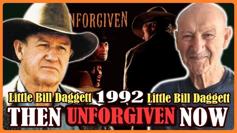 UNFORGIVEN 1992 Cast Then and Now ⭐ [31 Years After] - YouTube