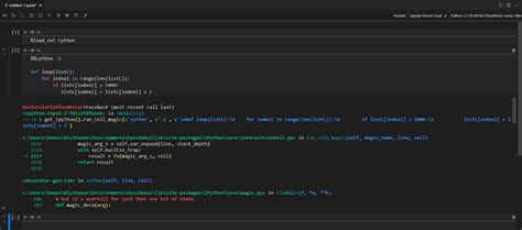 Cython in Jupyter in VS Code - Python Help - Discussions on Python.org