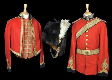 British; 2nd Dragoons (Royal Scots Greys) Uniforms Of Honorary Lieutenant (QM) Peter Fraser ...