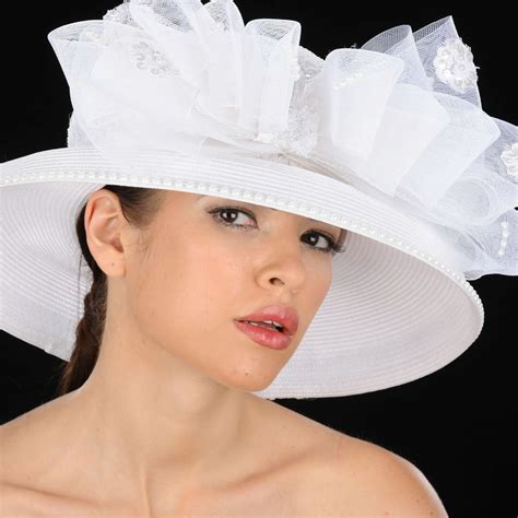 White Straw dress hat| Shenor Collections – SHENOR COLLECTIONS