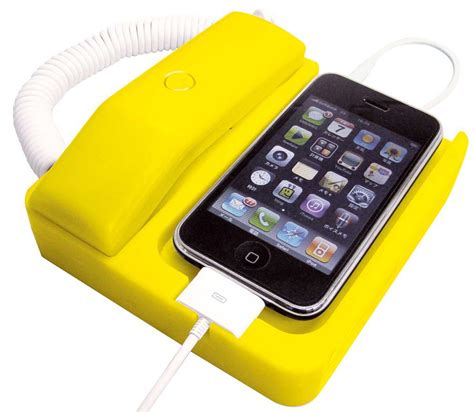 Phone X Phone iPhone Dock Turns Your iPhone into Telephone | Gadgetsin