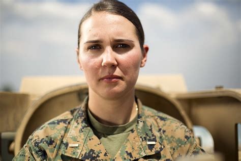 Marine makes history as Corps' first female tank officer