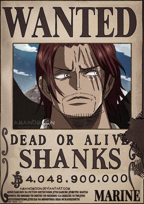 One Piece Chapter 957 Shanks Bounty Rocks Pirates by Amanomoon on DeviantArt